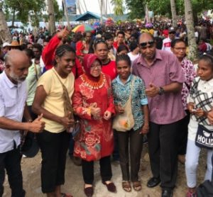 Jadi Jurkam, Risma bersama “DoaMu” Ajak Masyarakat jadikan Papua Lebih Baik