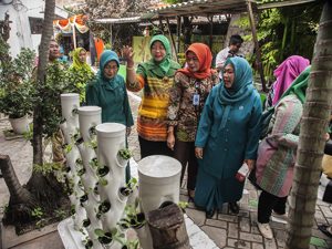 Kelurahan Genteng Wakili Surabaya di Lomba Lingkungan Bersih dan Hidup Sehat