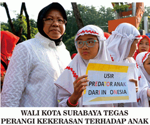 Walikota Surabaya tegas Perangi Kekerasan Terhadap Anak