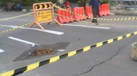 Jembatan Kartini Ambles, Dewan Pertanyakan Pengawasan Oleh Pemkot
