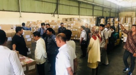 KPU Jatim Mulai Lakukan Pendistribusian Bahan Kampanye