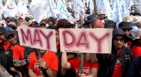 Gelar Aksi Saat May Day, Ini Tiga Tuntutan Buruh di Surabaya
