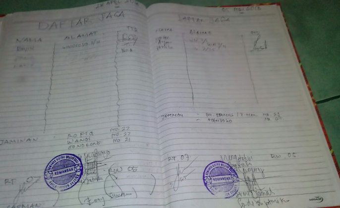 Warga Kampung Wonorejo 3 Tegalsari Kecam Bom Gereja Surabaya