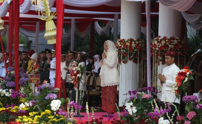 Perayaan HUT Surabaya ke 725 Berkonsep Resepsi