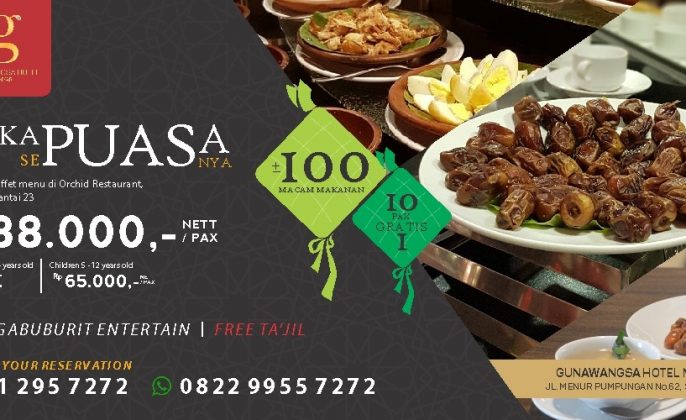 Buka Puasa di Hotel Berbintang Cuma Bayar Rp88 Ribu, Mau?