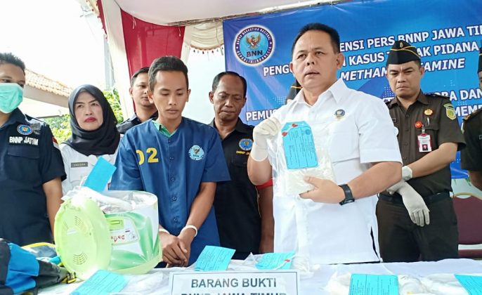 Tergoda Iming-iming Uang Rp40 Juta, Pria Ini jadi Kurir Shabu