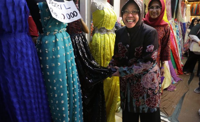Perekonomian Surabaya Kembali Bergerak, Wali Kota Risma Tersenyum Lega