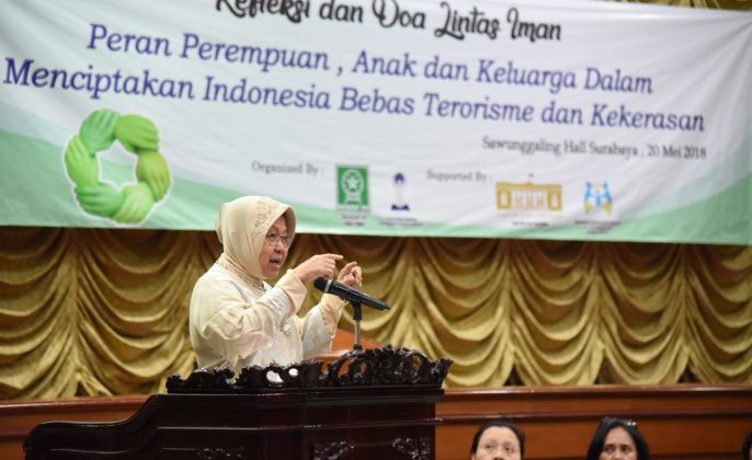 Teror Bom di Surabaya, Wali Kota Risma: Saya Terlalu Sibuk Kampanye