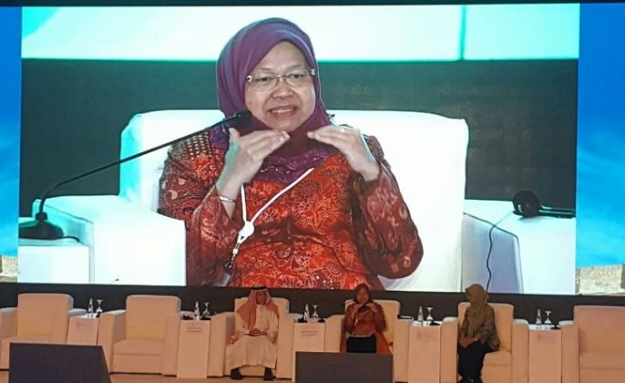 Jadi Pembicara di Saudi, Risma Paparkan Kota Manusiawi dan Bermartabat