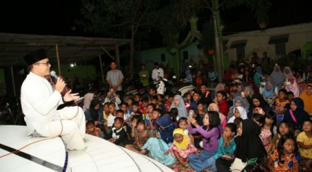 Kuatkan Mental dan Spiritual Korban Banjir, Bupati Anas Gelar Pengajian