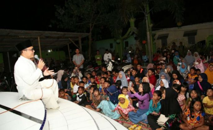 Kuatkan Mental dan Spiritual Korban Banjir, Bupati Anas Gelar Pengajian