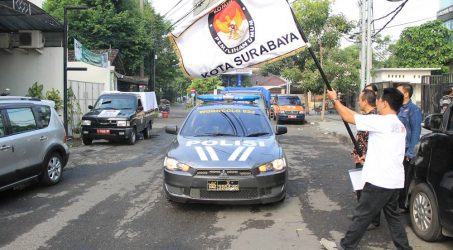 Surat Suara Pilgub Jatim 2018 Mulai Didistribusikan KPU Surabaya