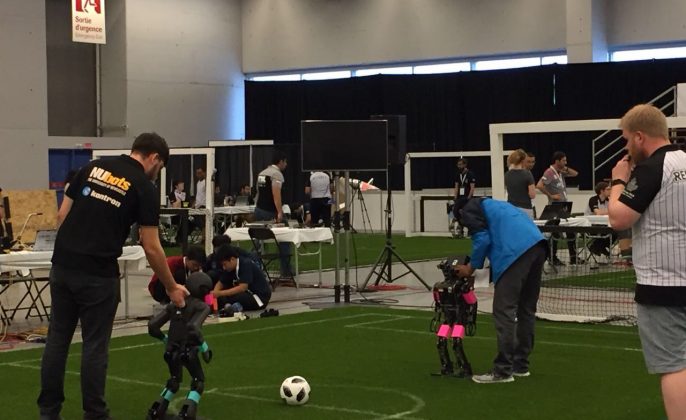 Tim Ichiro ITS Jawara RoboCup 2018 di Kanada