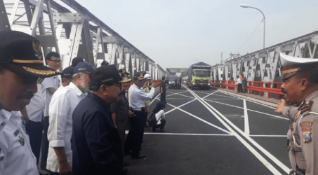 Jembatan Widang-Babat Kembali Beroperasi