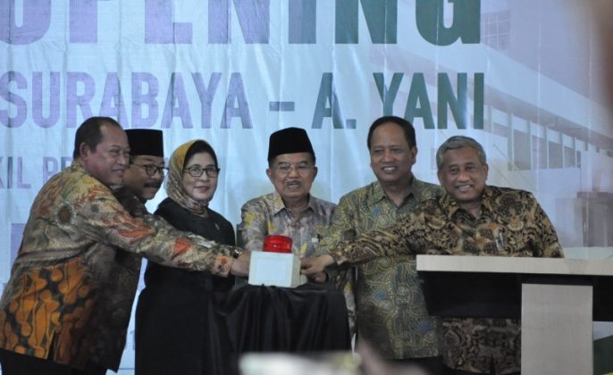 Resmikan Graha RSI A Yani, JK: Hospitality Rumah Sakit Perlu Ditingkatkan