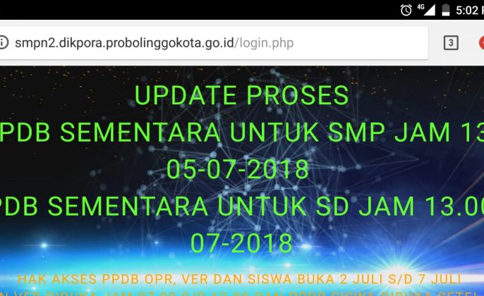 Tampilan Website Sekolah Digital Dikeluhkan Masyarakat