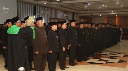 Ratusan Pejabat Pemkot Probolinggo Dimutasi