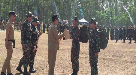 PJ Bupati Probolinggo Hadiri Upacara Pembukaan TMMD ke-102