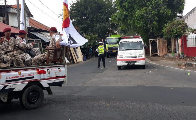 KPU Kota Probolinggo Gelar Pawai Parpol