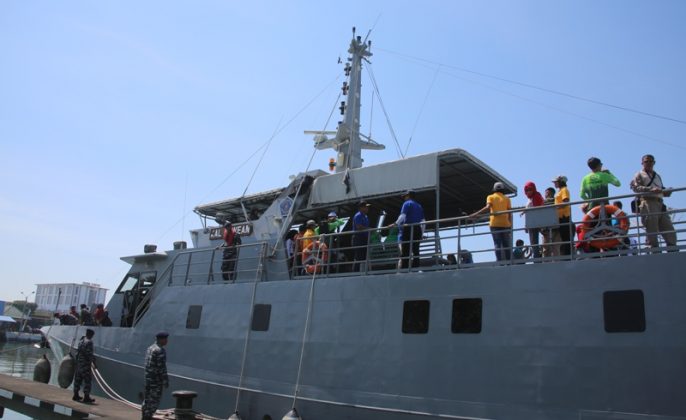 Joy Sailing Meriahkan Pameran Alutsista TNI di Koarmada II