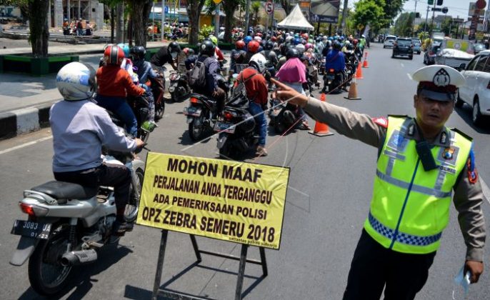 Operasi Zebra Semeru 2018, Polrestabes Surabaya Kerahkan 900 Personel