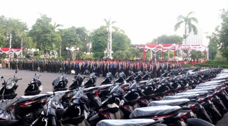 Bantuan Motor Untuk Dukung Operasional Sarpras Jelang Pilpres  Ditingkat Kelurahan
