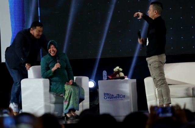 Berada di Panggung Comedy Make Money Risma Bikin Penonton Terpingkal-pingkal
