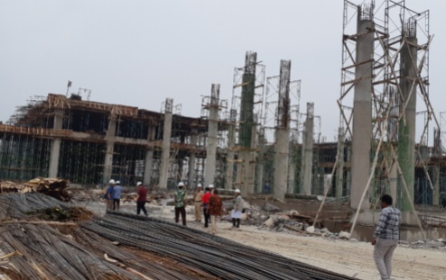 Progres Pembangunan Struktur Lapangan Tembak di Kedung Cowek Tuntas Akhir Tahun 2018