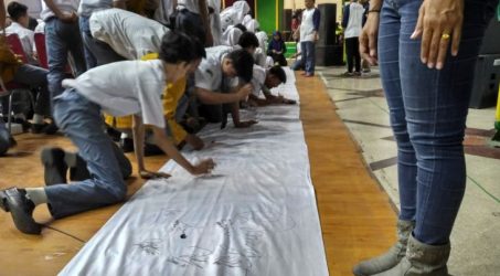 Mahasiswa dan Siswa Gresik Deklarasi Anti Khilafah