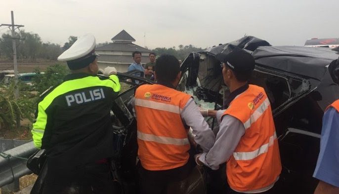 Kecelakaan Maut di Tol Gresik, Lima Orang Tewas