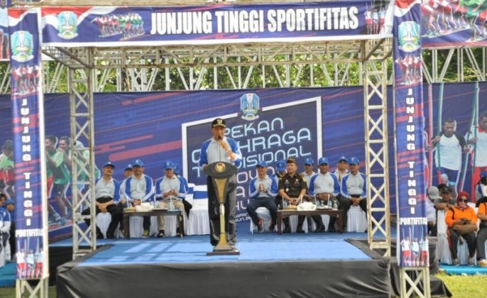 Buka Pekan Olahraga Tradisional 2018 resmi dibuka