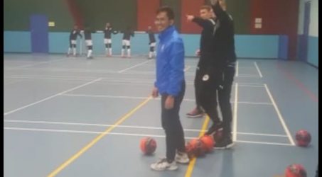 Supriadi dan Tim langsung Berlatih Teknik