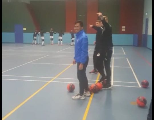 Supriadi dan Tim langsung Berlatih Teknik