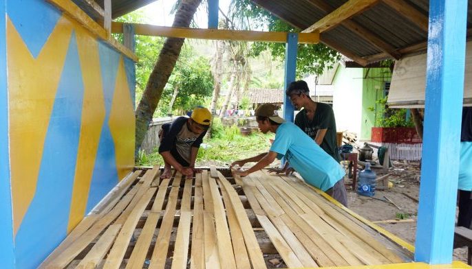 ‘Dermaga Baca’ agar anak Gili bisa Bermain Edukatif dan terus Berpendidikan