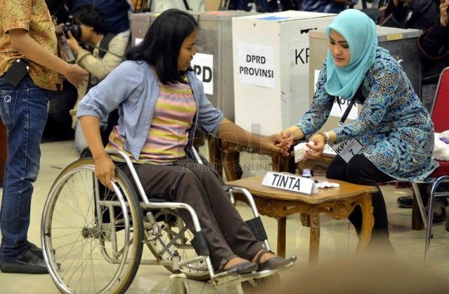 KPU: Ada 3.650 Pemilih Penyandang Disabilitas Pemilu 2019 di Surabaya