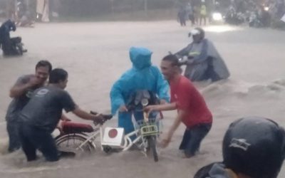 Proyek Saluran Baru Tuntas Akhir Tahun, Jalan Lontar Masih Banjir