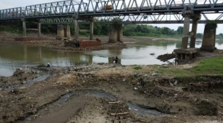 Ketinggian Bengawan Solo di Hilir Jatim Aman