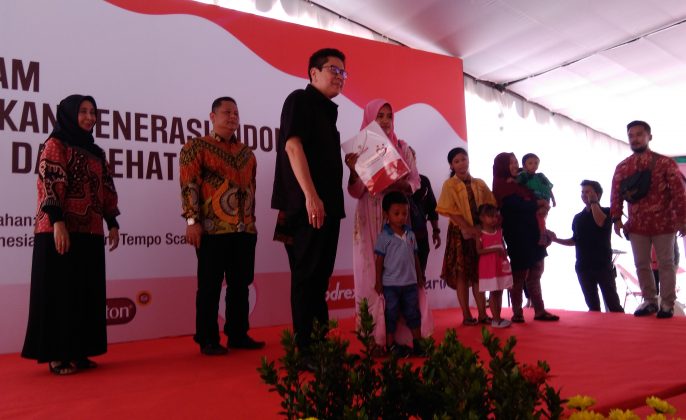 Gelar Program “Wujudkan Generasi lndonesia Bergizi dan Sehat”, Tempo Scan Grup Sasar Keluarga Miskin