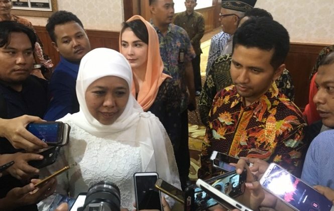 Usai dilantik Khofifah-Emil akan pidato politik di Tugu Pahlawan