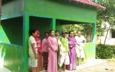 Pos Kamling yang Dibangun Satgas TMMD, Jember Langsung Dimanfaatkan Warga