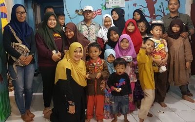 Rayakan HUT Ke 10 Bareng Anak Panti Asuhan