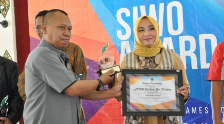 Peduli Olahraga, Kapolres Gresik Terima Penghargaan SIWO Award 2019