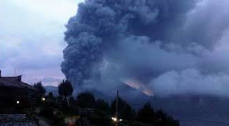 Gunung Bromo keluarkan asap disertai abu vulkanis
