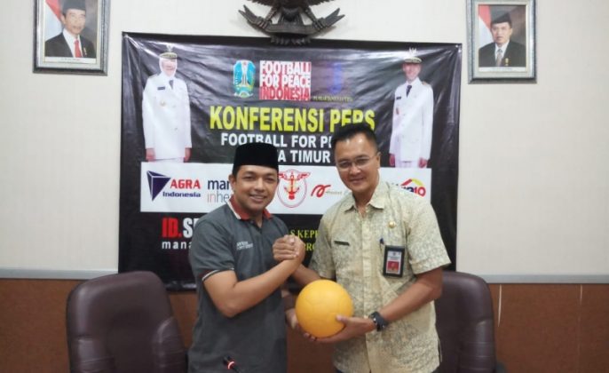 Jaring pemain muda berbakat, Dispora dan ID SPORTS Gelar Football for Peace Jawa Timur