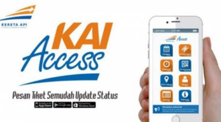 Sejak maret ini Tiket Kereta Api bisa dipesan lewat Aplikasi KAI