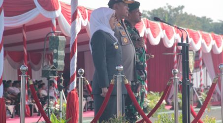 Kapolda Pimpin Apel Gelar Pasukan Operasi Mantap Brata Semeru