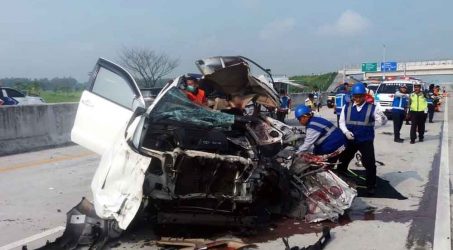 Kecelakaan di Tol Madiun-Nganjuk Tewaskan 3 Orang, Begini Kronologinya