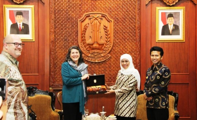 Gubernur minta Program USAID Bantu Jatim Tangani Masalah Sosial