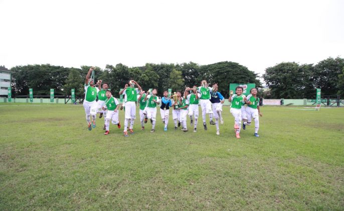 SDN Bandung Rejosari 1 Malang Juara MILO Football Championship Surabaya 2019