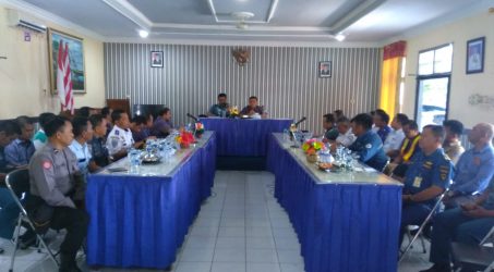 Siap Amankan Obvitnas Kabel Bawah Laut Jawa-Bali, Lanal Banyuwangi Gelar Rapat latihan Pengamanan